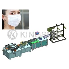 High-speed 3 Ply Face Mask Making Machine