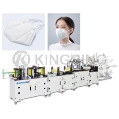 Automatic FFP2 Foldable Mask Making Machine