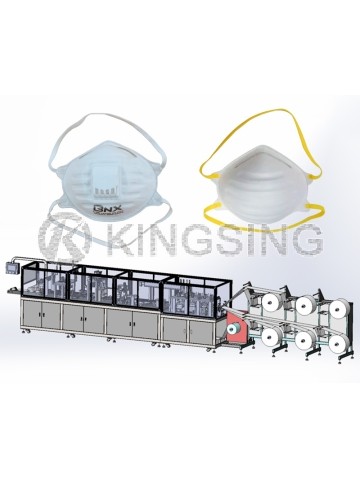 Automatic N95/FFP2 Cup Mask Making Machine