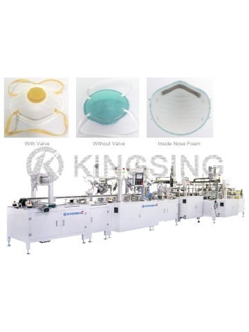 Automatic FFP2 Cup Mask Making Machine