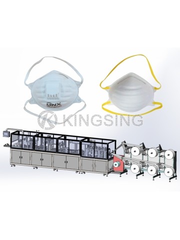Automatic N95/FFP2 Cup Mask Making Machine