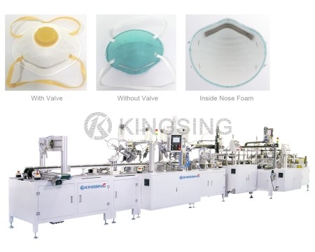 Automatic FFP2 Cup Mask Making Machine