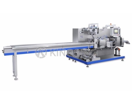 Four Sides Sealing Face Mask Packaging Machine